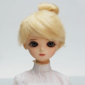 Up Style Mohair Wig (Blonde) Size 7-8