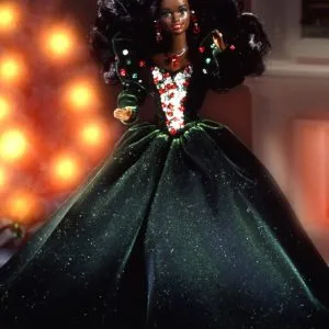 02696 1991 Happy Holidays Barbie AA