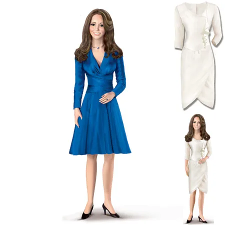 Kate Middleton Royal Engagement Portrait Doll NRFB in Shipper – Doll Peddlar