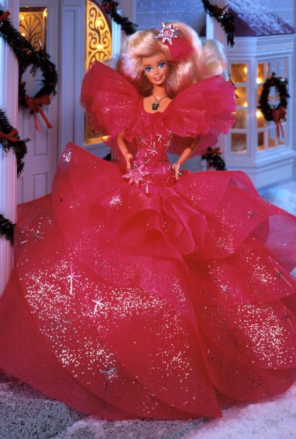 04098 1990 Happy Holidays Barbie