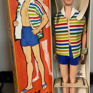 #1000 Ken’s Buddy Allan Mint in Box w/Wrist Tag, Stand