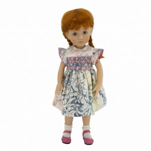 Bali Batik Smocked Dress -Little Darling, 33cm/13″