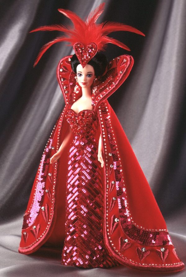 12046 Queen of Hearts Barbie by Bob Mackie NRFB in Shipper