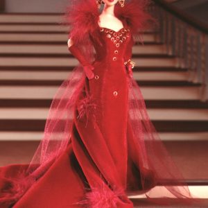 12815 Barbie as Scarlett O’Hara (Red Dress) Timeless Treasures Hollywood Legends Collection