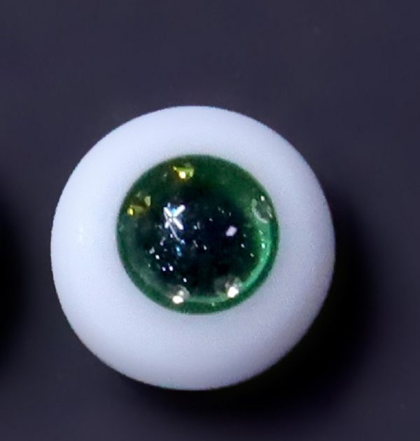 Dolcebella Twinkle Eyes - Green 12mm