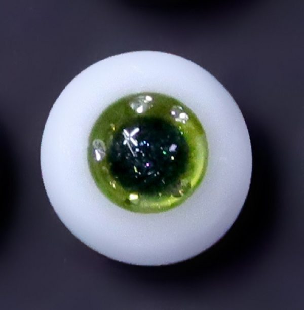 Dolcebella Twinkle Eyes - Lime 12mm