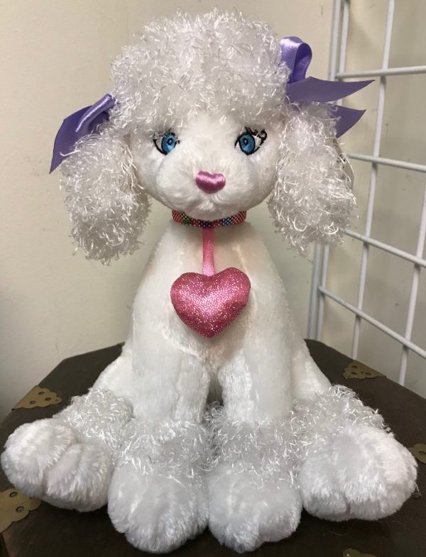 Poodletudes (White) 10" Seated