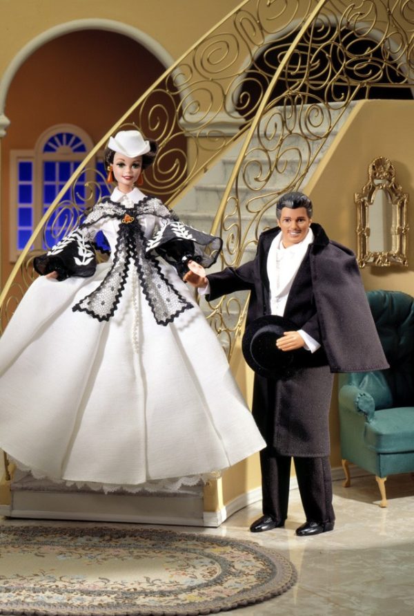 13254 Barbie as Scarlett O'Hara (Black & White Dress)Timeless Treasures  Hollywood Legends