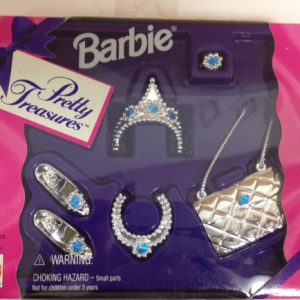 13754 Barbie Pretty Treasures (Silver) Accessories
