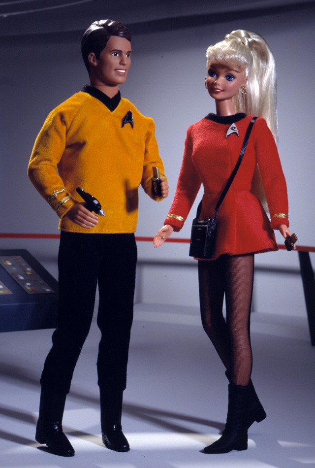 star trek barbie set