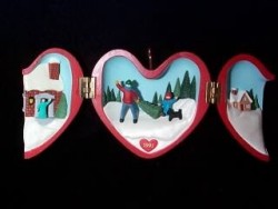 Hallmark Ornament Heart of Christmas 1991