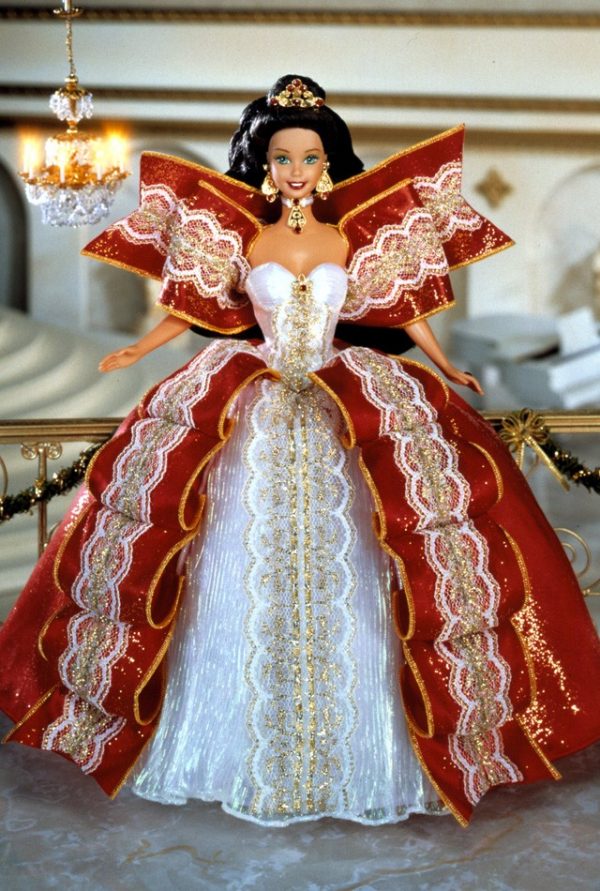 17832 1997 Happy Holidays Barbie (RARE Blue Eye Box)