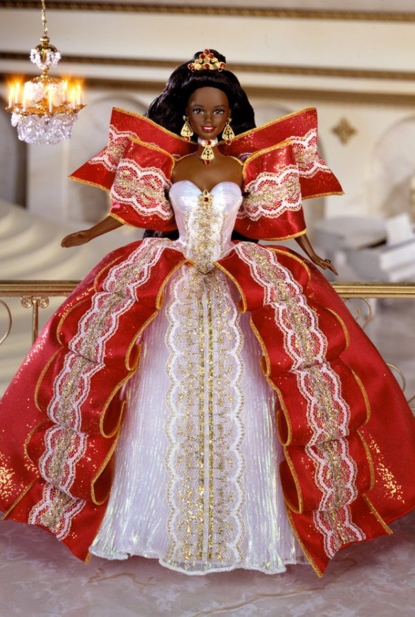 17833 1997 Happy Holidays Barbie AA