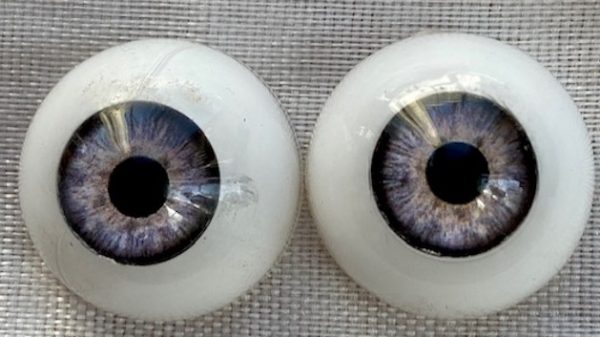 Eyes - Half Round Acrylic (Turbulence) 18mm
