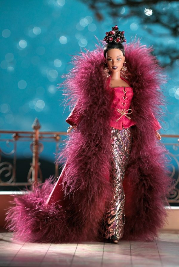 19848 Cinnabar Sensation Barbie by Byron Lars