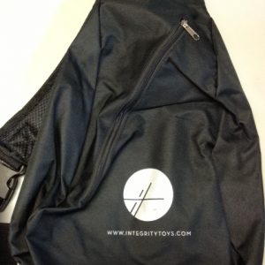 2011 FR Jet Set Convention Black Shoulder Bag (Human Size)