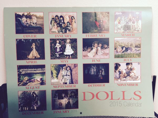 2015 DOLLS Magazine Calendar