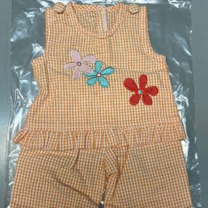 Daisy Outfit (Orange) Fits 18″ American Girl