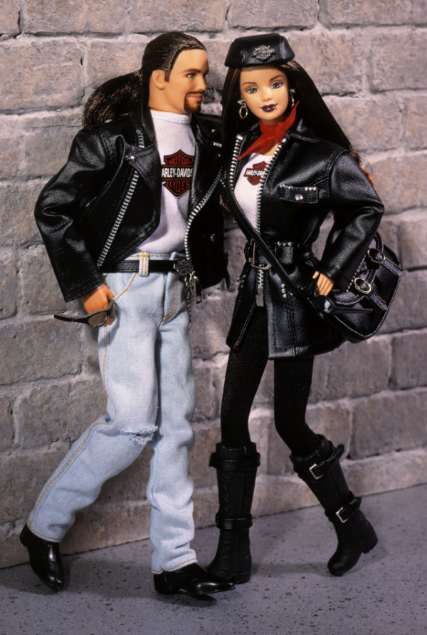 22256 Harley-Davidson Barbie #3 Brunette NRFB