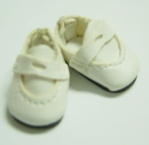 22mm Loafer Shoe (White)