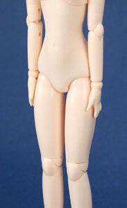 Obitsu Body 23BD-F02W  – 23cm Girl Soft Bust S Body (White Skin)
