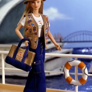 Poupée Barbie Collector - Sandy De Grease, Robe Jaune - Mattel 2004 - Neuve