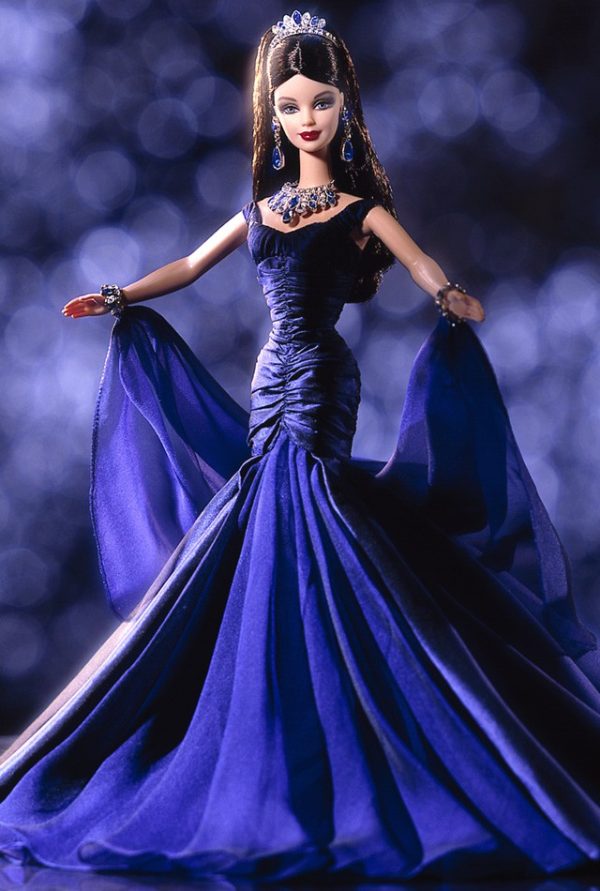 26926 Queen of Sapphires Barbie NRFB
