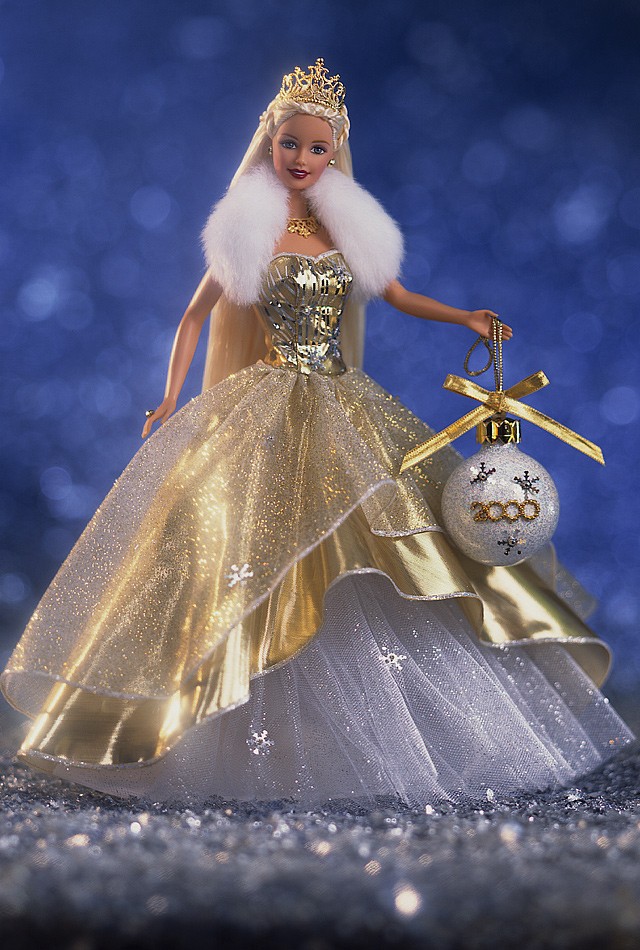 2000 Holiday Celebration Barbie Blonde 28269 NRFB