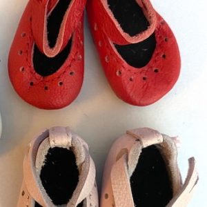 30mm Mary Jane Shoes w/Hole Punch (Rose)