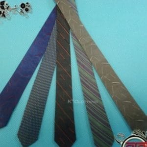 Pattern Necktie/Purple & Green (SD)