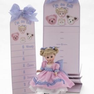 I’m So Tall 8″ #38500 (Includes doll and child sized growth charts)