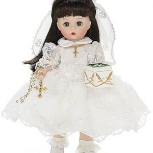 My First Communion (Brunette) 8″