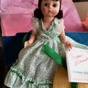 Gone with the Wind Scarlett 8″ (Picnic Blue Dot Dress) 1987