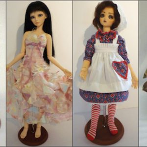 BJD Straddle Stand (15-23″/43-65cm Dolls)