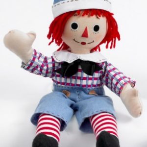 Raggedy Andy Cloth Doll 18″