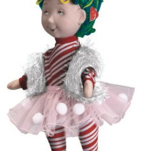 Fancy Nancy Snowflake Cloth 18″