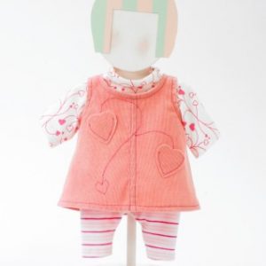 Sweet Baby Nursery Heart Jumper Outfit 12 & 14″