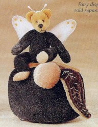 Fairy Moth Bear 3″ by Mary Ann Gebhardt