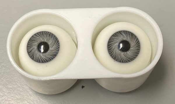 Karl Glass Eyes (Gray) 22mm Made in Germany