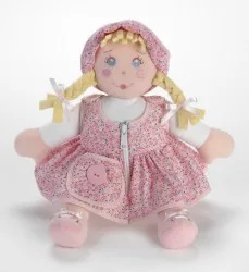 Alexander Button and Zip Plush Doll 12″ “Learning for Small Hands”
