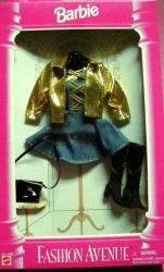 14980DG Barbie Fashion Avenue Denim and Gold Set