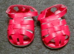 Red Fisherman Sandals