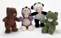 Wild Life Bunch Beaver Peekaboo 8″