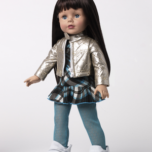 Favorite Friends Silver Glam Wig Doll 18″ (68890)