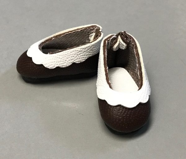 Bess Shoe (Dk Brown/White) 23mm Lati-Yellow/Pukifee