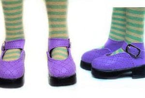 Diamond Design Mary Jane Shoe (White) 63/25mm (MSD/Kay Wiggs)