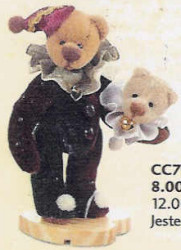 Jester Bear 2.75″ by Lorraine Chien