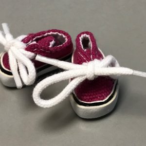 68mm Low Cut Sneakers (Fuchsia) Meadowdolls