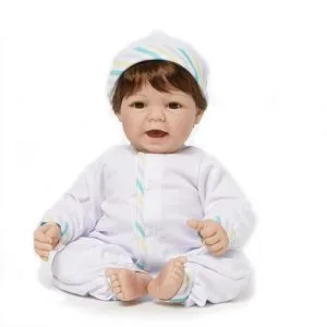 Newborn Nursery Sweet Baby (Lt Skin/Brown Eyes/Brown) 19″