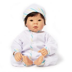 Newborn Nursery Beautiful Baby (Lt Skin/Brown Eyes/Black Hair) 1